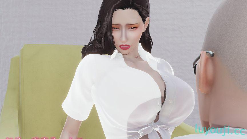 【3D全彩/无修】白领OL丝袜辣妈张静 01-07 (潜规则/NTR熟女/小马拉大车)【227M】